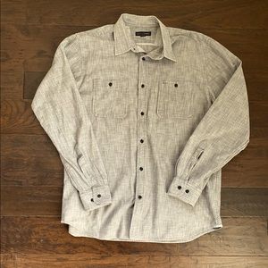 Men’s BR Gray Dress Shirt